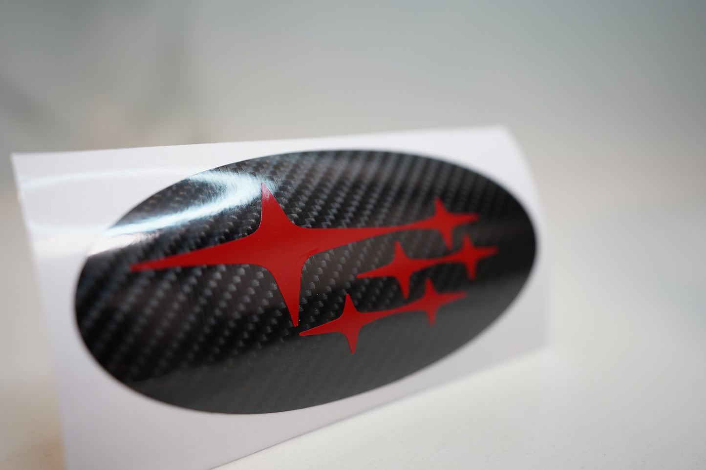 Sticker Emblem Overlay Grill Badge Inlay Vinyl Decal Graphic Covers Fits Subaru