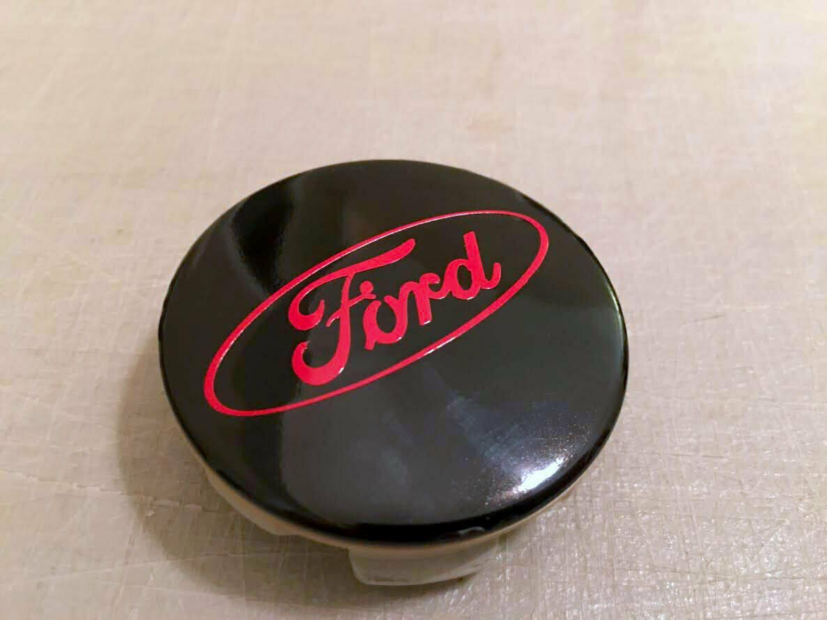 Ford Wheel Rim Center Cap Vinyl Decal Overlay Cover Sticker Custom Color Set 4
