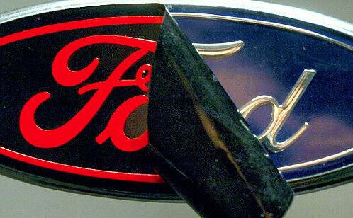 Ford Emblem Oval OVERLAY Badge Vinyl Decal Sticker Any Year / Model Custom !