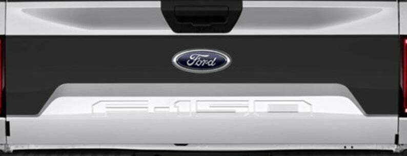 2018 2019 2020 Ford F150 Rear Tailgate BLACKOUT Vinyl Decal BLACK Stripe Graphic