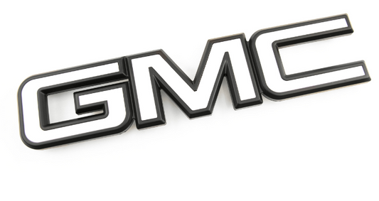 2014 - 2018 GMC Sierra 1500 Custom Color Emblem Badge Overlay Vinyl Sheets Decal Sticker Wrap U-Cut Trim
