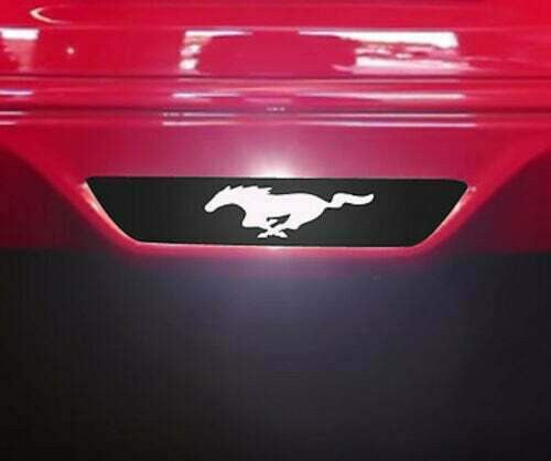 15-17 Ford Mustang Reverse Light PONY Blackout Sticker Horse Decal Overlay
