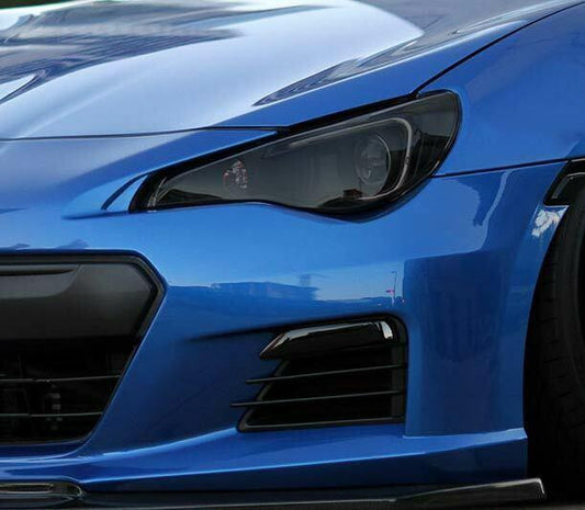 Scion FRS Smoked TINT Headlight Blackout Lens Precut Vinyl Decal PPF Overlay