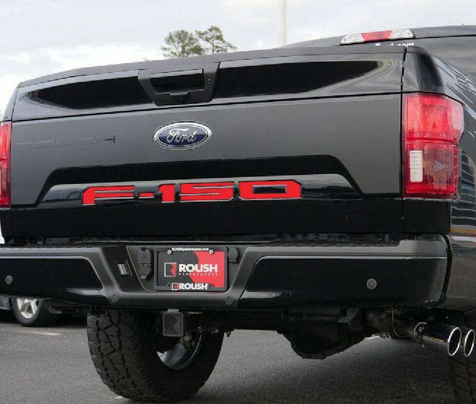 2018-2020 Ford F150 Rear Tailgate Indent Letters Vinyl Decal Inserts stickers Inlays