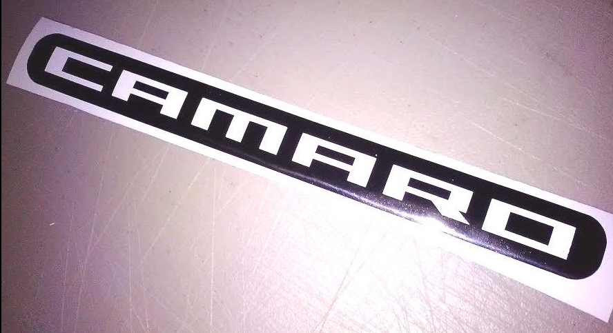 Chevy Camaro 3rd Third Third Brake Light Overlay CUSTOM Vinyl Decal Sticker
