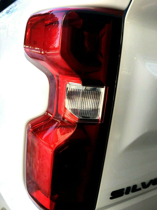 Chevy Silverado Trail Boss Smoked TINT Blackout Taillight Overlay Cover Decal