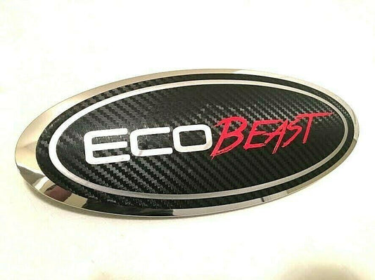 Ford Emblem Oval Overlay Ecobeast eco BEAST Badge Vinyl Decal Sticker Custom