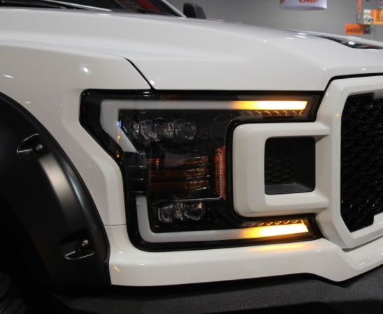 2015-2023 Ford F150 Smoked TINT Headlight Blackout Lens Precut Vinyl Decal Any Year/Model