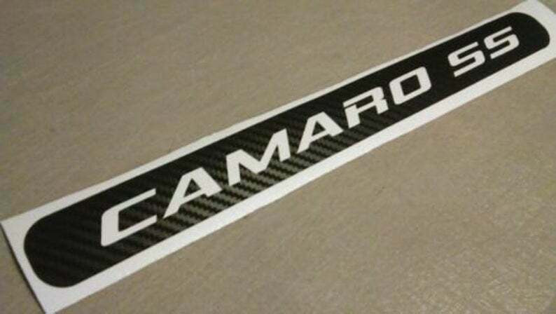 Chevy Camaro 3rd Third Third Brake Light Overlay CUSTOM Vinyl Decal Sticker