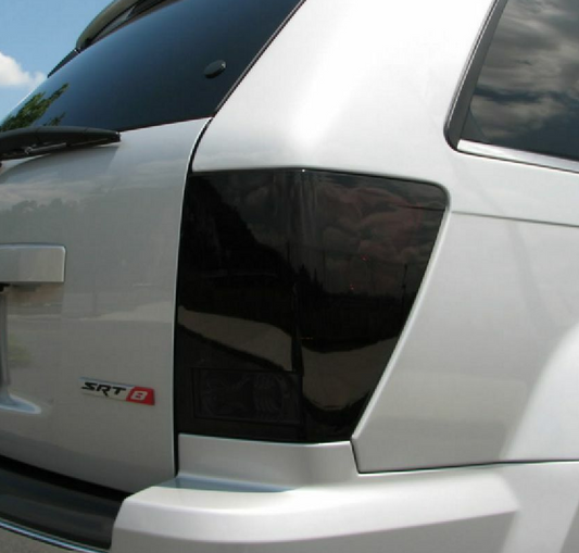 Jeep Grand Cherokee Tail Light TINT Overlay Blackout Vinyl Decal Smoked Covers