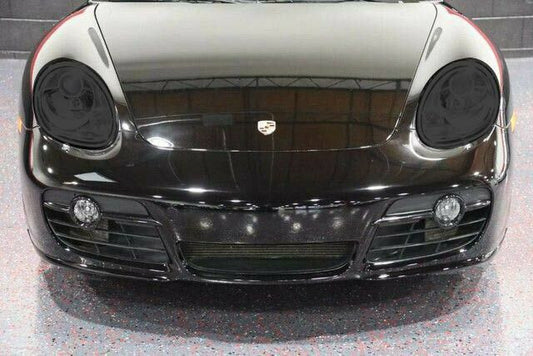 Porsche Boxster Smoked TINT Headlight Blackout Lens Pre Cut Decal Overlay